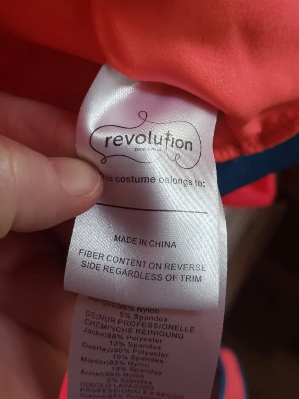 Revolution Dancewear two piece hip hop costume